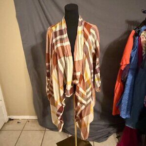 EST.1946(CATO) Open Plaid Tunic Size XL